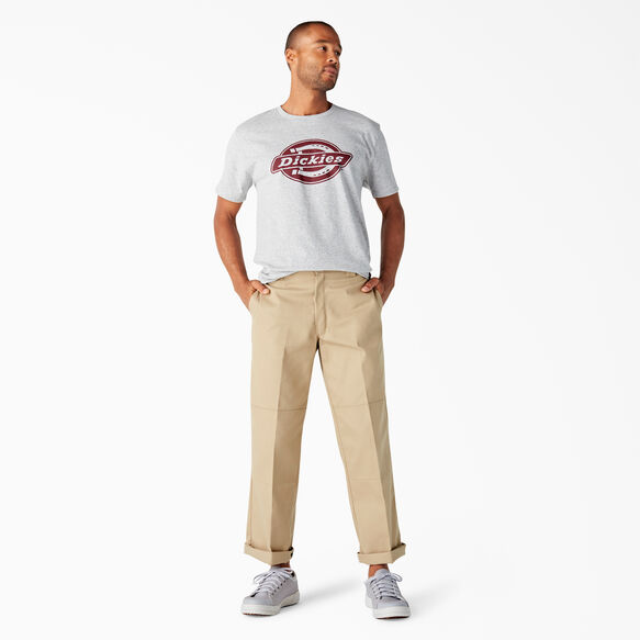 Short Sleeve Relaxed Fit Graphic T-Shirt - Heather Gray &#40;HG&#41;