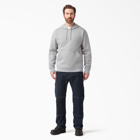 Water Repellent Sleeve Logo Hoodie - Heather Gray &#40;HG&#41;