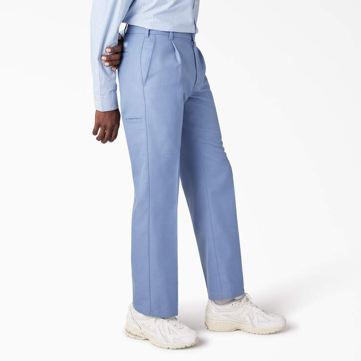 Dickies Premium Collection Pleated 874® Pants - Ashleigh Blue (AHB) image number 4