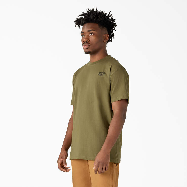 Built to Last Heavyweight T-Shirt - Military Green (0ML) image number 3