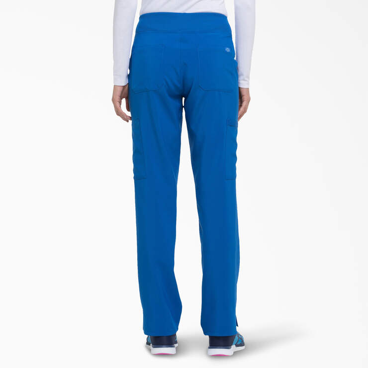 Women's EDS Essentials Cargo Scrub Pants - Royal Blue (RB) image number 2