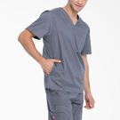 Men&#39;s Gen Flex V-Neck Scrub Top - Pewter Gray &#40;PEW&#41;