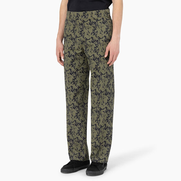 Drewsey Camo Work Pants - Military Green Glitch Camo &#40;MPE&#41;