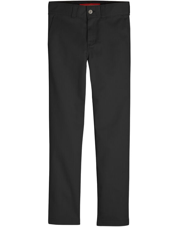 Boys' Dickies '67 Slim Fit Flex Pants - BLACK (BK)