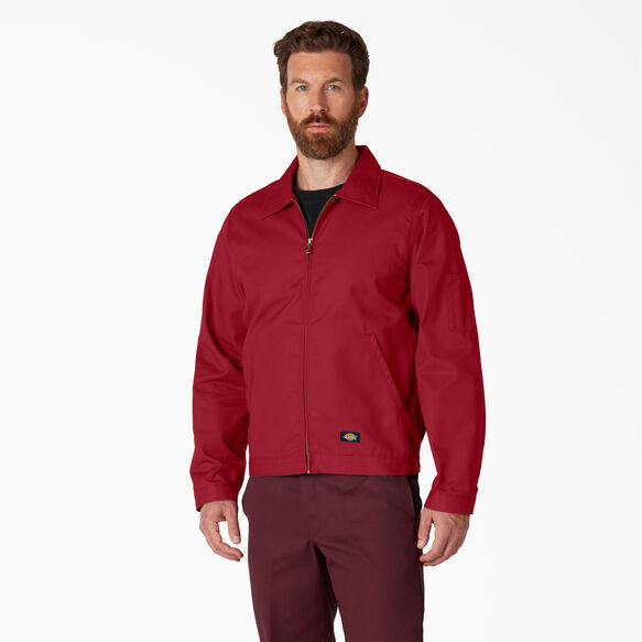 Unlined Eisenhower Jacket For Men English Red L Dickies