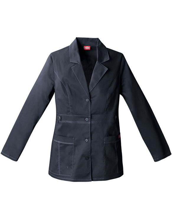 Women's Contemporary Fit Gen Flex Youtility Lab Coat - BLACK (BLK)