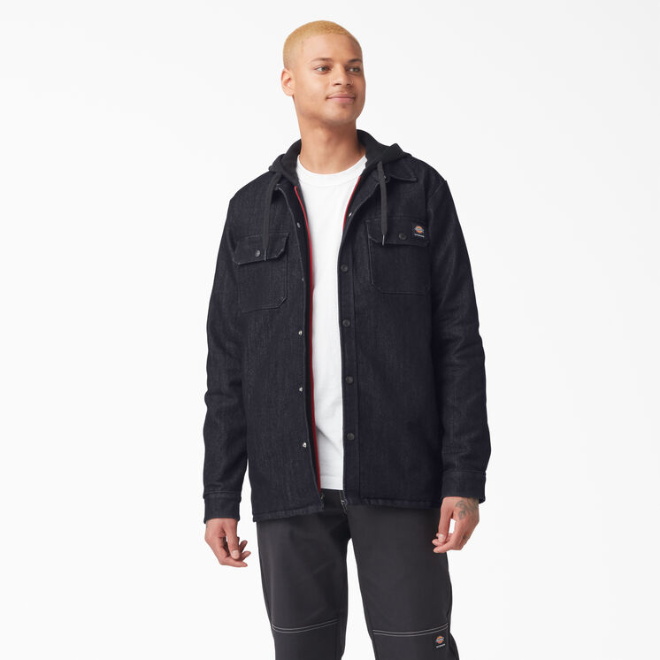 Dickies Skateboarding Denim Shirt Jacket - Rinsed Indigo Blue &#40;RNB&#41;