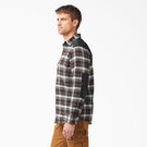 Heavyweight Brawny Flannel Shirt - Chocolate Brown Plaid &#40;A1H&#41;