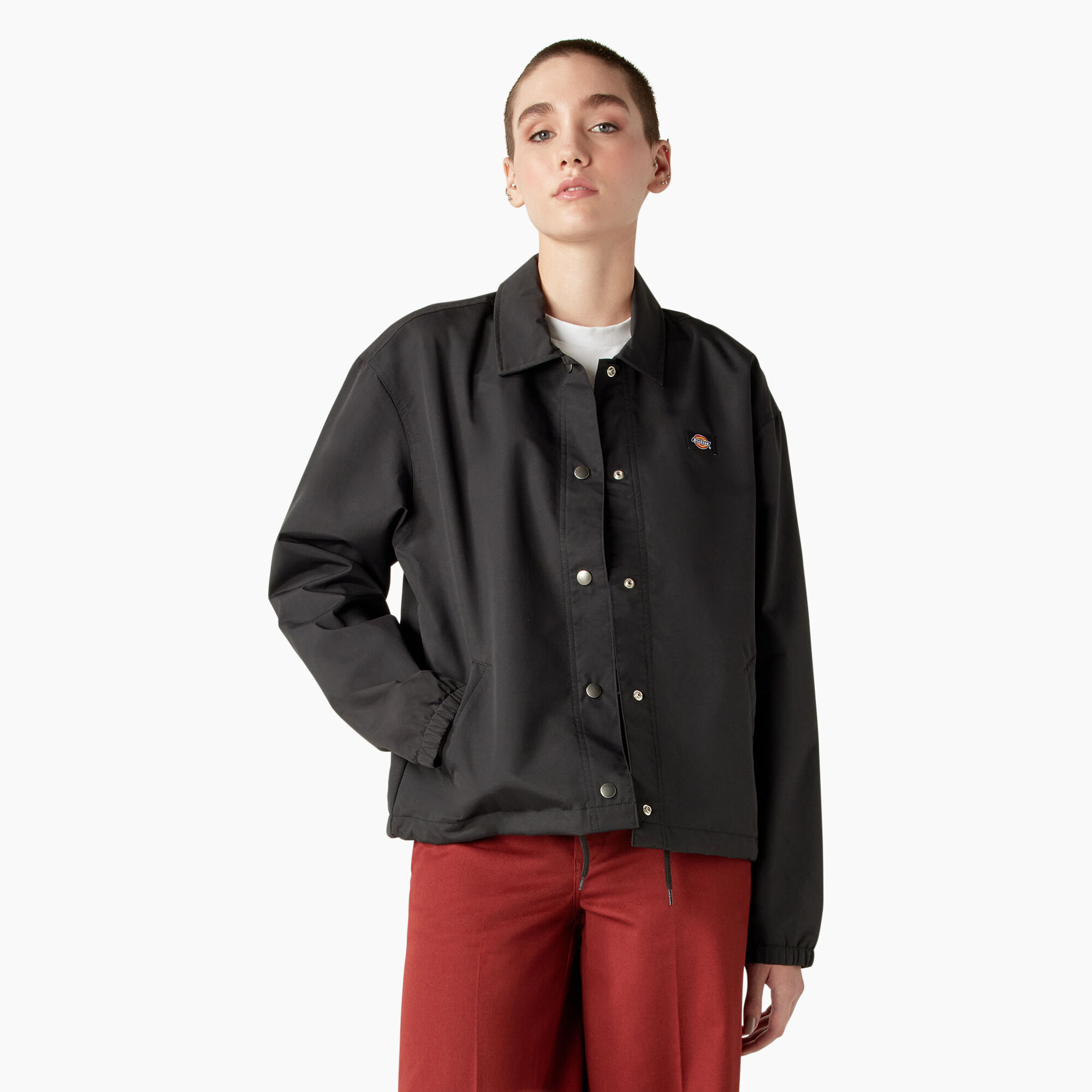 Cropped deals coach jacket