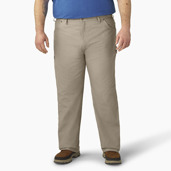Relaxed Fit Heavyweight Duck Carpenter Pants - Rinsed Desert Sand &#40;RDS&#41;