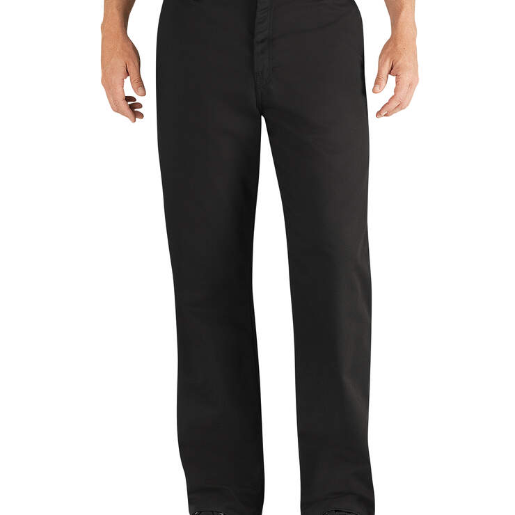 Flame-Resistant Relaxed Fit Twill Pants - Black (BK) image number 1