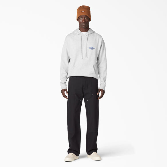 Vintage Logo Graphic Hoodie - Heather Gray &#40;D9A&#41;