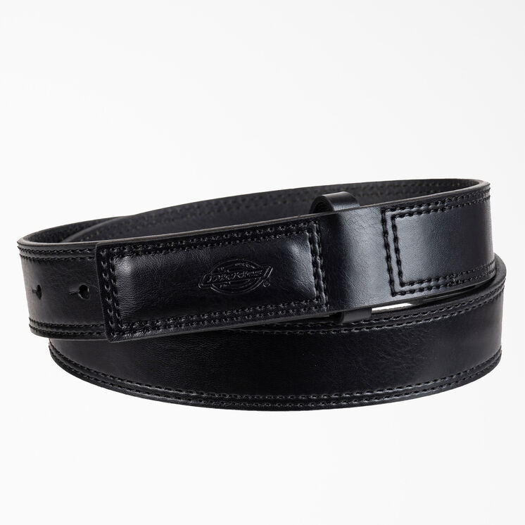 Women&#39;s Leather Buckle Mechanic Belt - Black &#40;BK&#41;