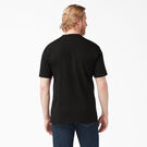 Heavyweight Short Sleeve Henley T-Shirt - Black &#40;BK&#41;