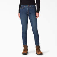 Women's Perfect Shape Skinny Fit Jeans - Stonewashed Indigo Blue (SNB)