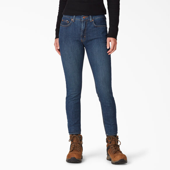 Women&#39;s Perfect Shape Skinny Fit Jeans - Stonewashed Indigo Blue &#40;SNB&#41;