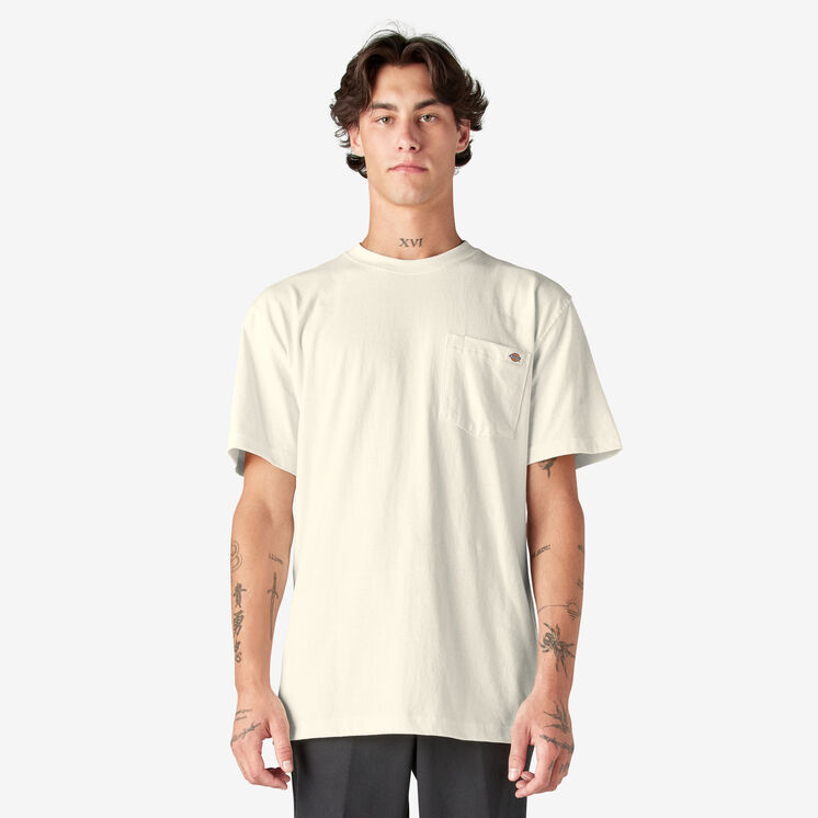 Heavyweight Short Sleeve Pocket T-Shirt - Natural Beige &#40;NT&#41;