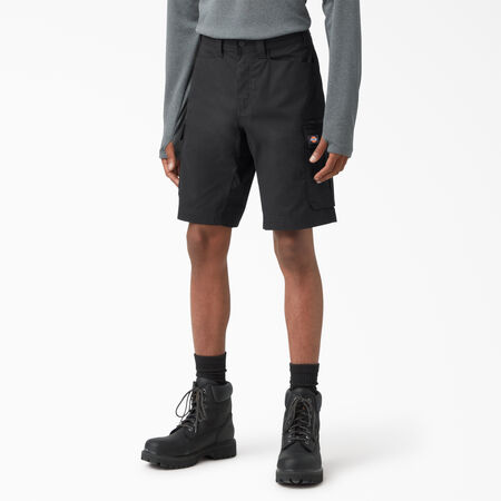 FLEX Temp-iQ&reg; 365 Regular Fit Shorts, 11&quot; - Black &#40;BKX&#41;