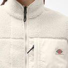 Women&#39;s Red Chute Fleece Jacket - White &#40;WH&#41;