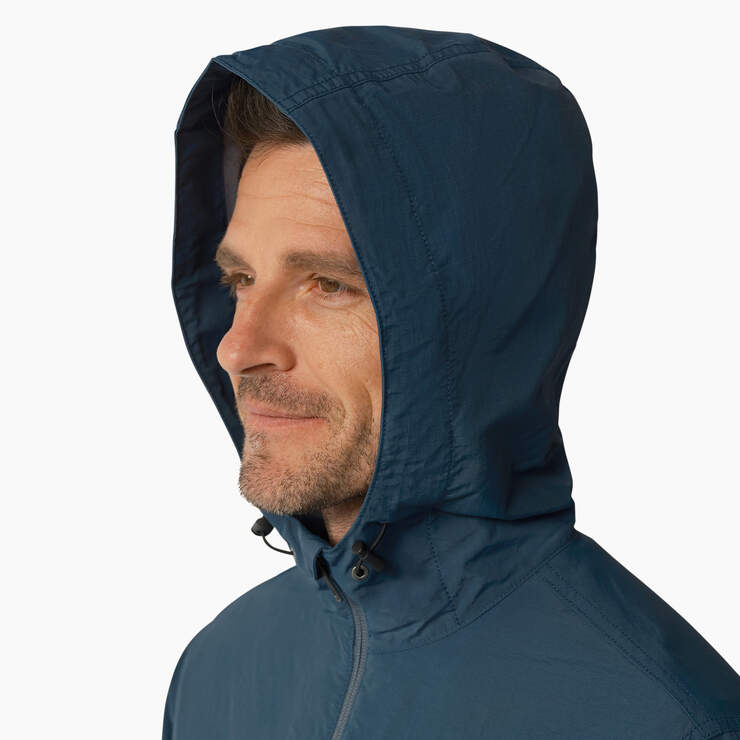 ProTect Cooling Hooded Ripstop Jacket - Airforce Blue (AF) image number 7