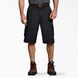 Loose Fit Work Shorts, 13&quot; - Rinsed Black &#40;RBK&#41;