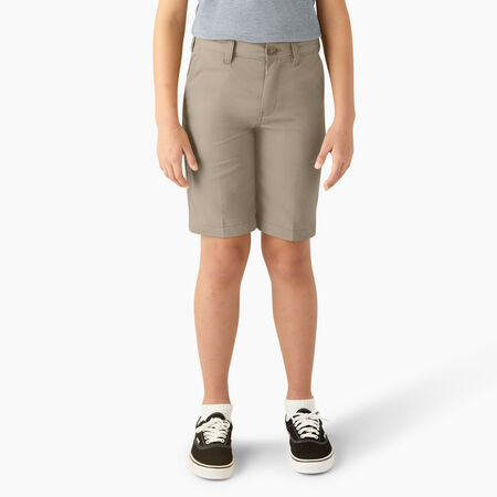 Boys&#39; FLEX Slim Fit Shorts, 8-20 - Desert Sand &#40;DS&#41;
