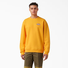 Chest Hit Logo Crew Neck Sweatshirt - Radiant Yellow &#40;R2Y&#41;