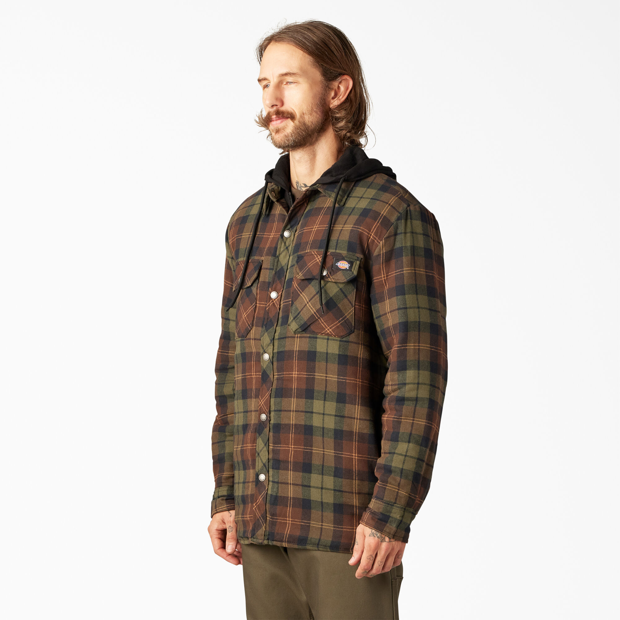 Dickies cheap quilted shirt