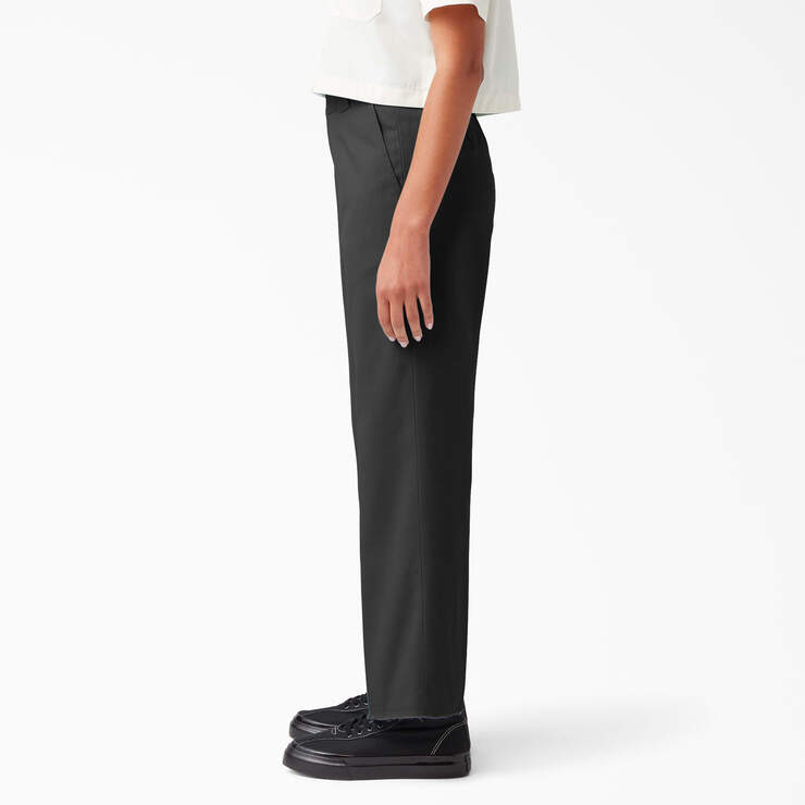 Dickies Women's Perfect Shape Twill Capri Pant, Rinsed Navy, 2 : :  Clothing, Shoes & Accessories