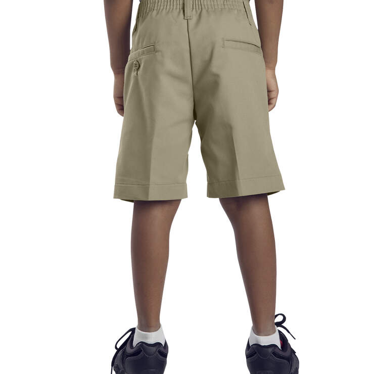 Boys' Pleated Front Shorts, 4-7 - Khaki (KH) image number 2