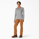 Women&#39;s Cooling Long Sleeve T-Shirt - Heather Gray &#40;HG&#41;