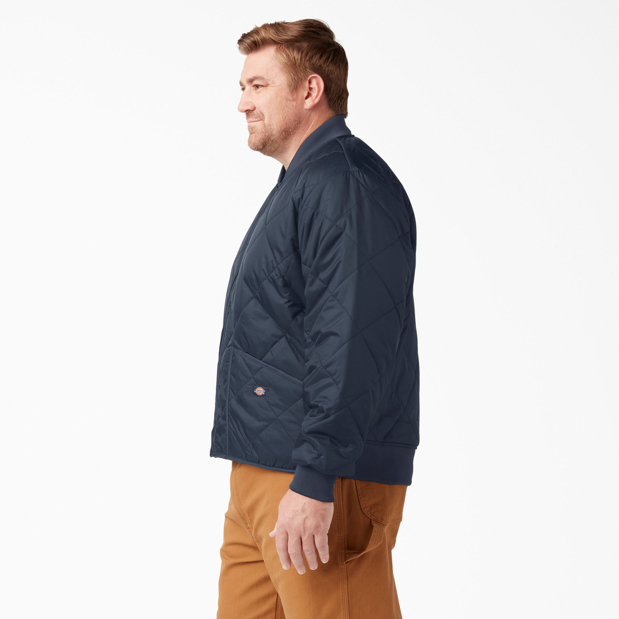 Dickies quilted cheap nylon jacket