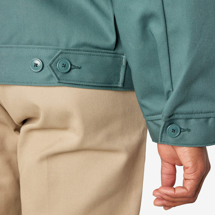 Insulated Eisenhower Jacket - Lincoln Green (LN) image number 10