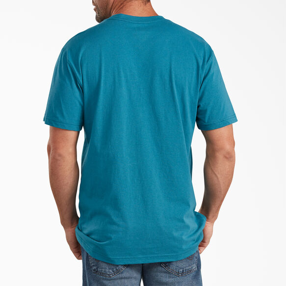 Short Sleeve Relaxed Fit Graphic T-Shirt - Teal &#40;TL&#41;