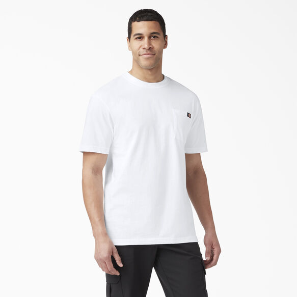 Lightweight Short Sleeve Pocket T-Shirt - White &#40;WH&#41;