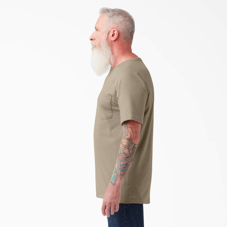 Cooling Short Sleeve Pocket T-Shirt - Desert Sand (DS) image number 3
