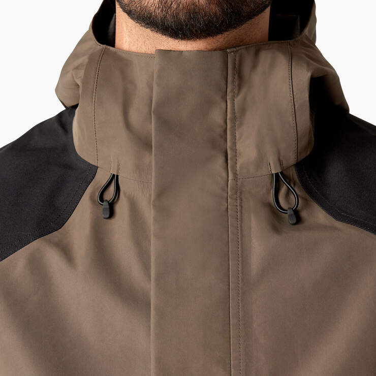 Waterproof Shell Jacket - Moss/Black (CMS) image number 5