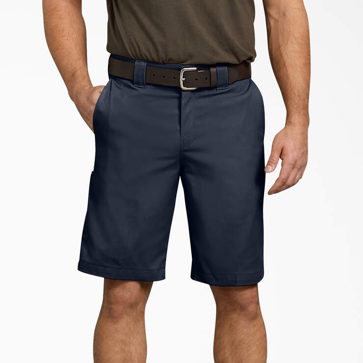 Relaxed Fit Work Shorts, 11" - Dark Navy (DN) image number 1