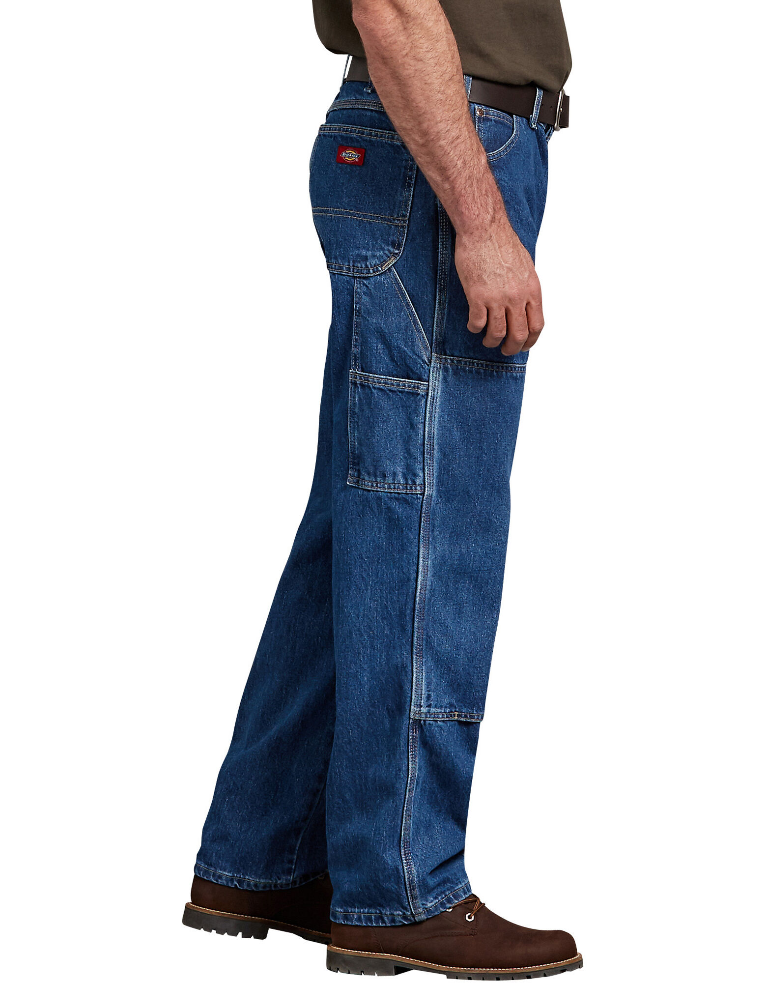double knee jeans