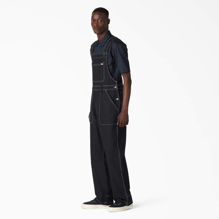 Reworked Utility Bib Overalls - Black (BKX) image number 3