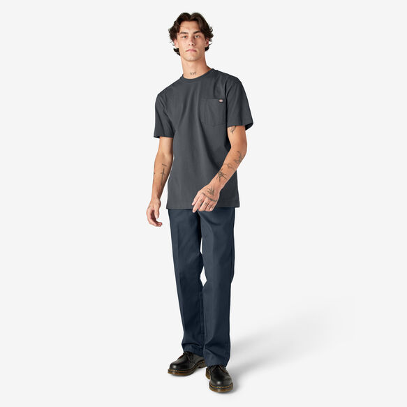 Heavyweight Short Sleeve Pocket T-Shirt - Charcoal Gray &#40;CH&#41;