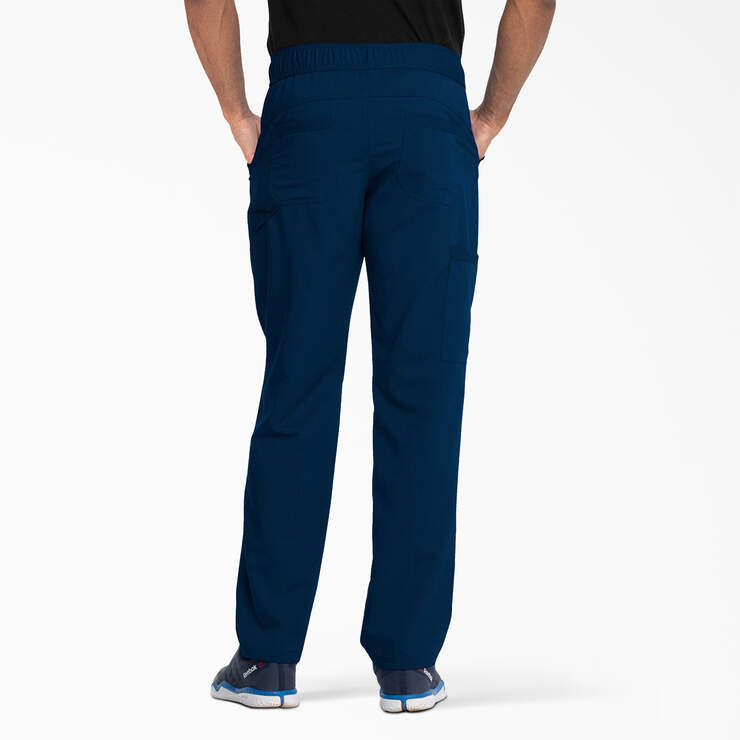 Men's Balance Zip Fly Scrub Pants - Navy Blue (NVY) image number 2
