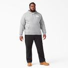 Logo Sleeve Fleece Hoodie - Heather Gray &#40;HG&#41;