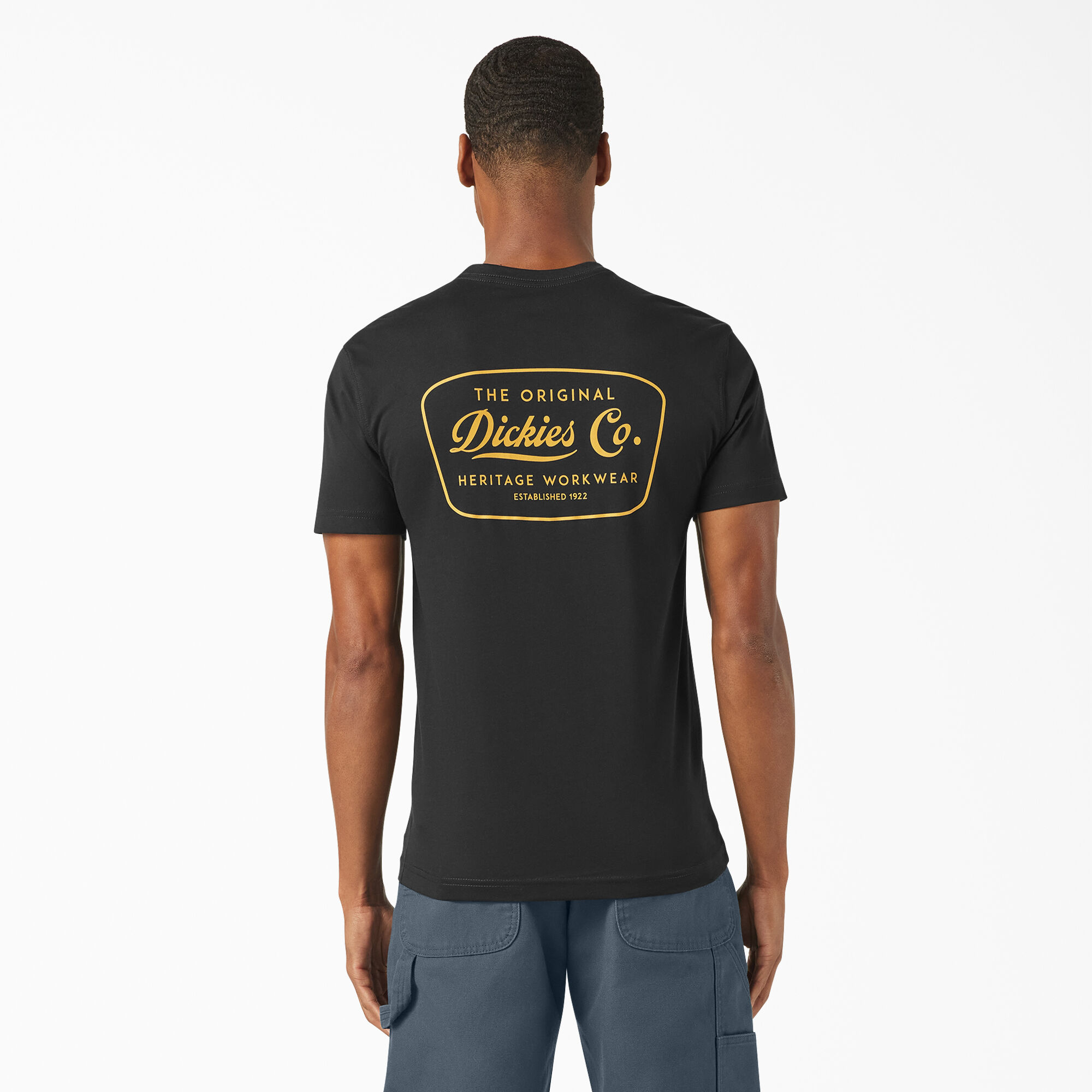 Tシャツ・カットソー DICKIES Men T-shirt Olive DK0A4XDB OGX1 Mapleton light weight t-shirt in Olive green | T-Shirts