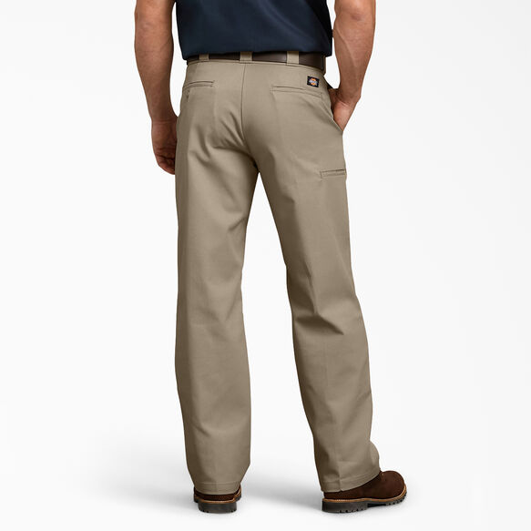 Relaxed Fit Double Knee Work Pants - Desert Sand &#40;DS&#41;