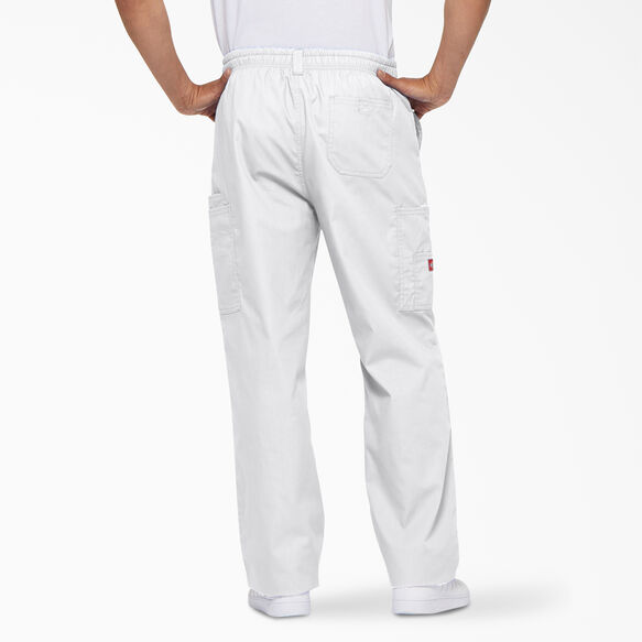 Men&#39;s EDS Signature Cargo Scrub Pants - White &#40;DWH&#41;