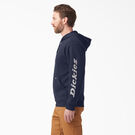 Water Repellent Logo Sleeve Hoodie - Ink Navy &#40;IK&#41;