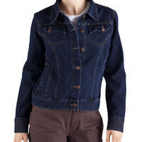 Women's Stretch Denim Jacket - Dark Indigo (DIB)