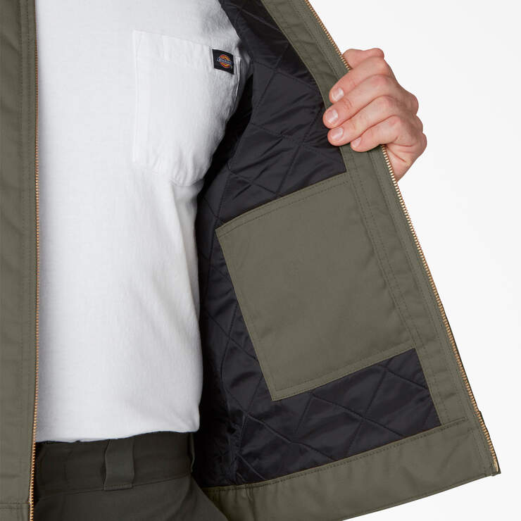 Insulated Eisenhower Jacket - Moss Green (MS) image number 9
