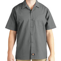 Short Sleeve Poplin Work Shirt - Graphite Gray (GA)
